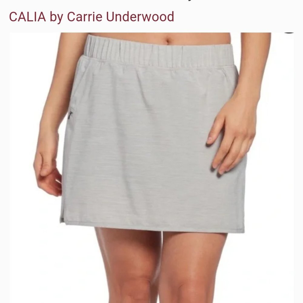 Calia by Carrie Underwood Anywhere heather woven skort